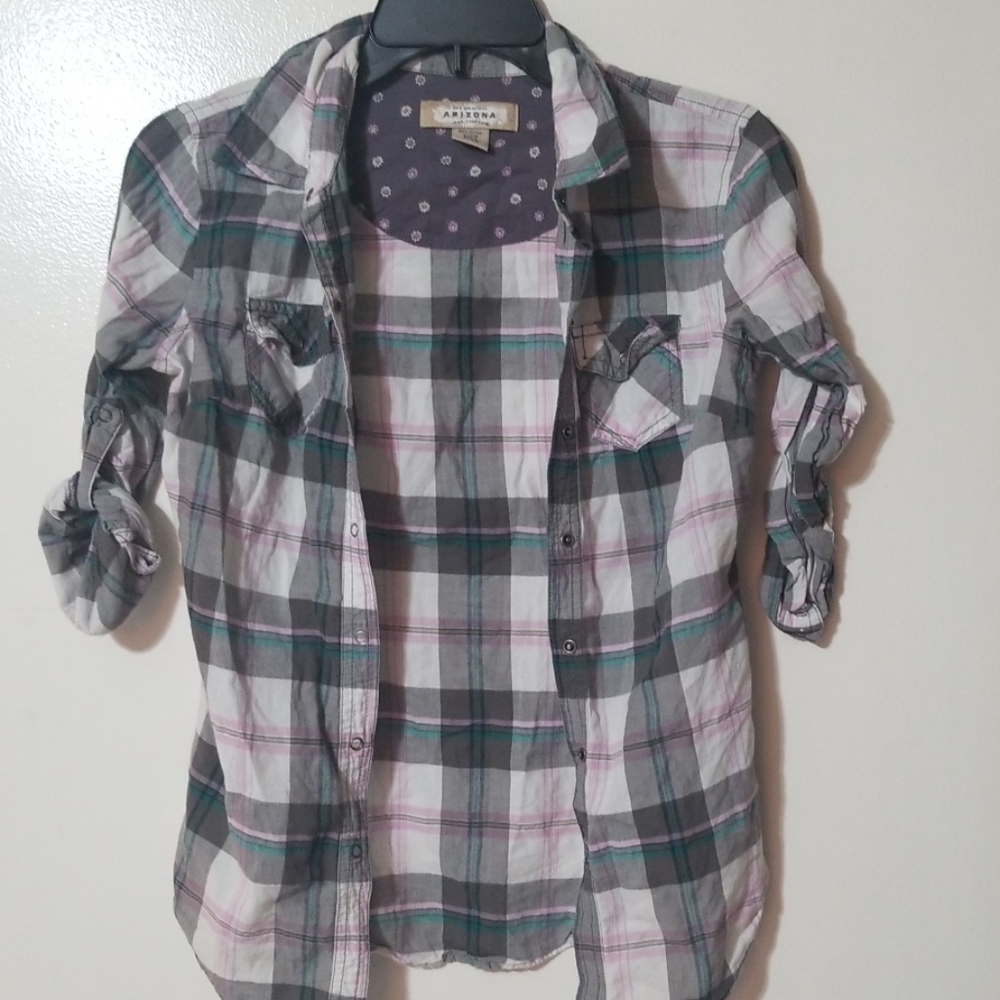 Plaid Top